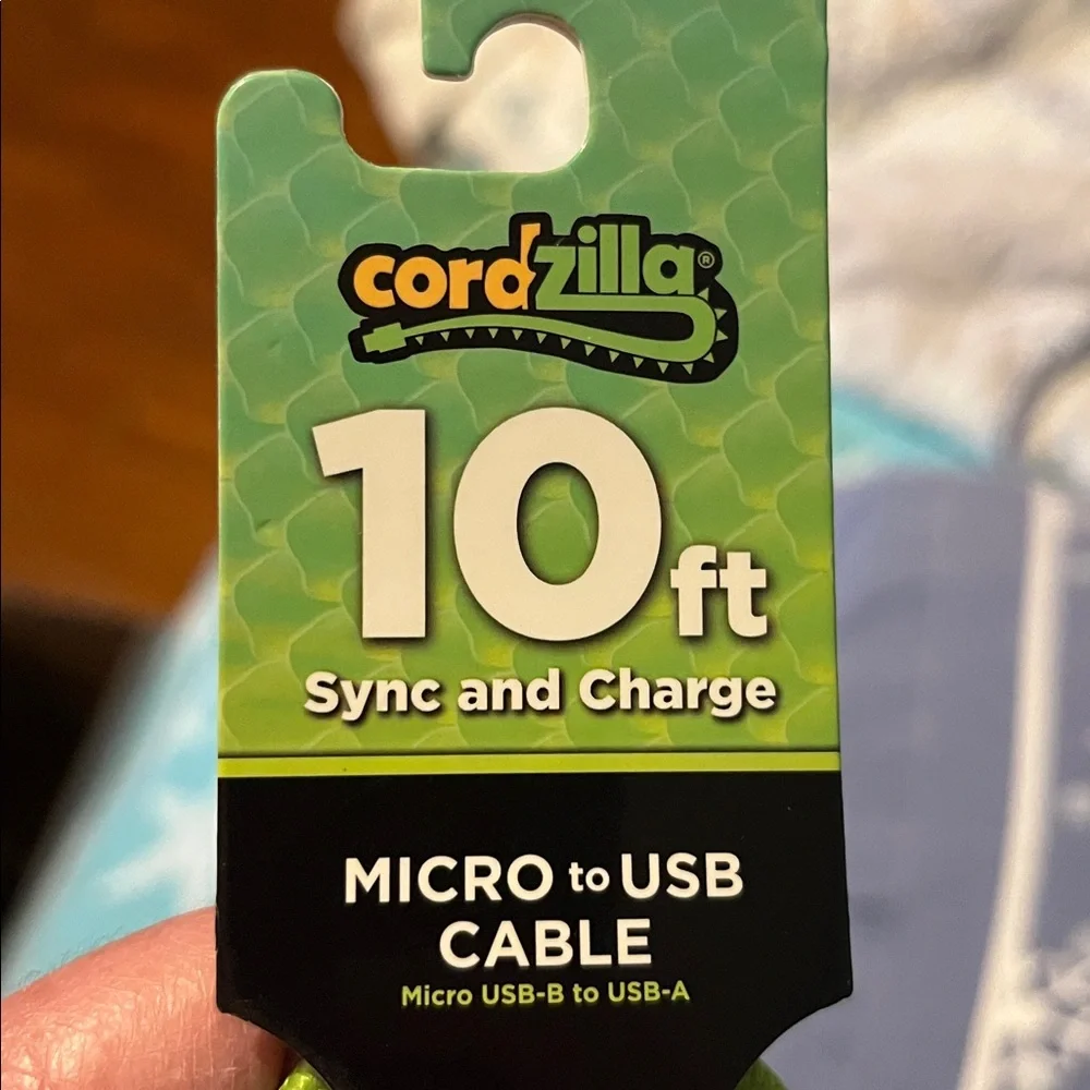 Essentials Lime Green Micro USB Cable